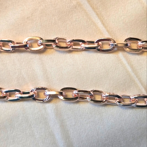 By Alexa Ray NWOT Metallic Coconut Necklace - Picture 8 of 9